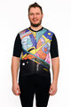 HOLOKOLO Cycling short sleeve jersey - FANTASY ELITE - black/multicolour