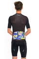 HOLOKOLO Cycling short sleeve jersey and shorts - ESCAPE ELITE - multicolour/black