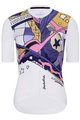 HOLOKOLO Cycling short sleeve jersey and shorts - FANTASY ELITE LADY - white/black/multicolour