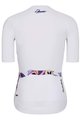 HOLOKOLO Cycling short sleeve jersey and shorts - FANTASY ELITE LADY - white/black/multicolour