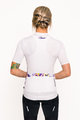 HOLOKOLO Cycling short sleeve jersey - FANTASY ELITE LADY - multicolour/white