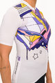 HOLOKOLO Cycling short sleeve jersey - FANTASY ELITE LADY - multicolour/white