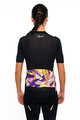 HOLOKOLO Cycling short sleeve jersey - ESCAPE ELITE LADY - multicolour/black