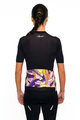 HOLOKOLO Cycling short sleeve jersey and shorts - ESCAPE ELITE LADY - multicolour/black