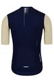 HOLOKOLO Cycling short sleeve jersey - VIBES - blue/ivory