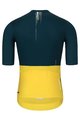 HOLOKOLO Cycling short sleeve jersey - VIBES - green/yellow