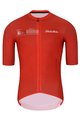 HOLOKOLO Cycling short sleeve jersey and shorts - VIBES - black/red