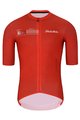 HOLOKOLO Cycling short sleeve jersey - VIBES - red