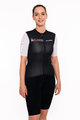 HOLOKOLO Cycling short sleeve jersey - VIBES LADY - white/black