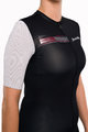 HOLOKOLO Cycling short sleeve jersey - VIBES LADY - white/black