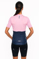 HOLOKOLO Cycling short sleeve jersey - VIBES LADY - blue/pink