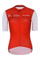 HOLOKOLO Cycling short sleeve jersey - VIBES LADY - white/red