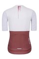 HOLOKOLO Cycling short sleeve jersey and shorts - VIBES LADY - red/white/black