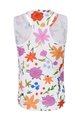 HOLOKOLO Cycling sleeveless jersey - FLORAL ELITE LADY - white/multicolour