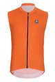 HOLOKOLO Cycling sleeveless jersey - AIRFLOW - orange