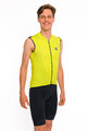 HOLOKOLO Cycling sleeveless jersey - AIRFLOW - yellow
