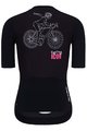 HOLOKOLO Cycling short sleeve jersey and shorts - ICON ELITE LADY - black