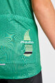 HOLOKOLO Cycling short sleeve jersey - FLOW JUNIOR - green/multicolour