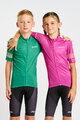 HOLOKOLO Cycling short sleeve jersey - FLOW JUNIOR - pink/multicolour