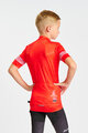 HOLOKOLO Cycling short sleeve jersey - FLOW JUNIOR - multicolour/red