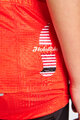 HOLOKOLO Cycling short sleeve jersey - FLOW JUNIOR - multicolour/red
