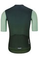 HOLOKOLO Cycling short sleeve jersey and shorts - INFINITY - green/black