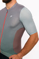 HOLOKOLO Cycling short sleeve jersey - INFINITY - red/grey