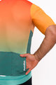 HOLOKOLO Cycling short sleeve jersey - INFINITY - orange/green/red