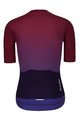 HOLOKOLO Cycling short sleeve jersey - INFINITY LADY - blue/bordeaux