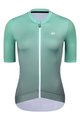 HOLOKOLO Cycling short sleeve jersey and shorts - INFINITY LADY - black/light blue