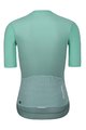 HOLOKOLO Cycling short sleeve jersey and shorts - INFINITY LADY - black/light blue