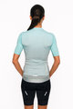 HOLOKOLO Cycling short sleeve jersey - INFINITY LADY - light blue