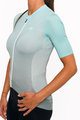 HOLOKOLO Cycling short sleeve jersey - INFINITY LADY - light blue