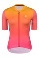 HOLOKOLO Cycling short sleeve jersey - INFINITY LADY - pink/orange