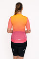 HOLOKOLO Cycling short sleeve jersey and shorts - INFINITY LADY - black/pink/orange