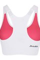 HOLOKOLO Cycling bra - LUNARA - white/pink