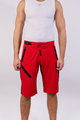 HOLOKOLO Cycling shorts without bib - TRAILBLAZE - red