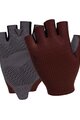 HOLOKOLO Cycling fingerless gloves - SUNSPEED - bordeaux