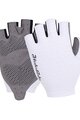 HOLOKOLO Cycling fingerless gloves - SUNSPEED - white