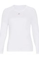 HOLOKOLO Cycling long sleeve t-shirt - SNUGGLE LADY - white
