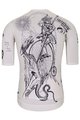 HOLOKOLO Cycling short sleeve jersey - TATTOO ELITE - black/ivory