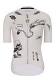 HOLOKOLO Cycling short sleeve jersey - TATTOO ELITE LADY - ivory/black