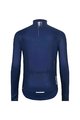 HOLOKOLO Cycling winter long sleeve jersey - VIBES WINTER - blue