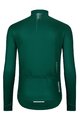 HOLOKOLO Cycling winter long sleeve jersey - VIBES WINTER - green