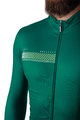 HOLOKOLO Cycling winter long sleeve jersey - VIBES WINTER - green