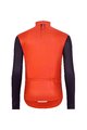 HOLOKOLO Cycling winter long sleeve jersey - VIBES WINTER - black/red