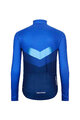 HOLOKOLO Cycling winter long sleeve jersey - ARROW WINTER - blue