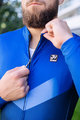 HOLOKOLO Cycling winter long sleeve jersey - ARROW WINTER - blue