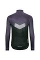 HOLOKOLO Cycling long sleeve jersey and bibtights - ARROW WINTER - black/grey