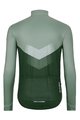 HOLOKOLO Cycling long sleeve jersey and bibtights - ARROW WINTER - black/green